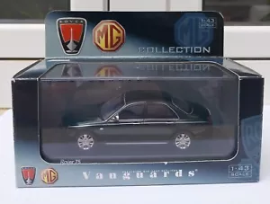 Rover 75 super berline green brg Vanguards VA09200 MIB 1:43 mg jaguar vauxhall - Imagen 1 de 4