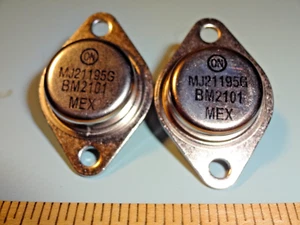 MJ21195G PNP AUSGANGSTRANSISTOR 2ER SET AUF HALBLEITER - Bild 1 von 2