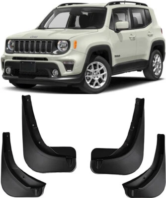 Juego completo genuino OEM protectores contra salpicaduras guardabarros guardabarros para Jeep Renegade 2014-2024 Foto 1 de 4