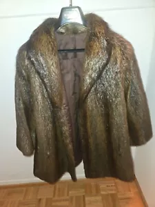 Beaver Dyed Nutria Double Haired Jacket - Picture 1 of 5