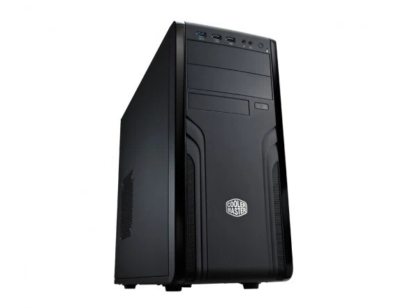 4719512041802 Cooler Master CM Force 500 Midi Tower Black Cooler Master - Image 1 of 4