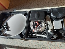 Camping Sat Anlage/ Receiver Radix DT-1500/ Koffer