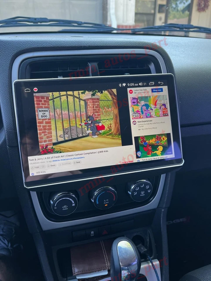 For Dodge Caliber 2009-2012 Apple Carplay Car Radio NAVI WIFI Android 13 GPS FM - image 1 of 4