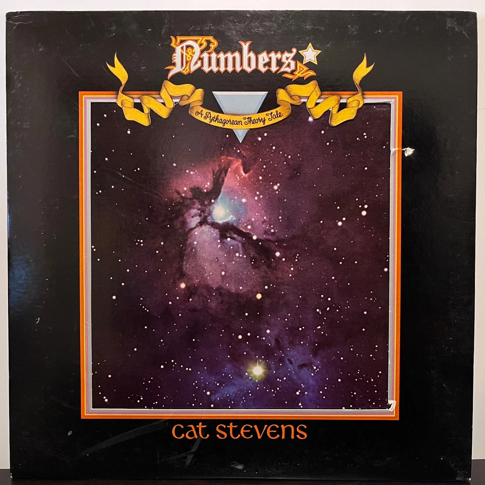 CAT STEVENS - Numbers (1975) - 12" Vinyl Record LP - EX - Image 1 of 3