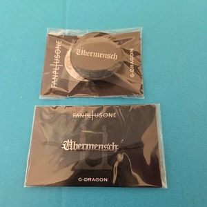 G-DRAGON BIGBANG Ubermensch JPFC Fan Club Exclusivo Pulsera y Agarre Ficha Nuevo - Imagen 1 de 4