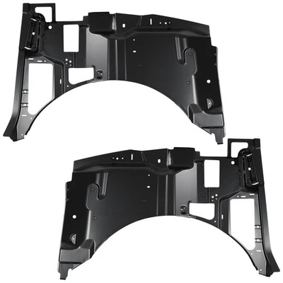 Pair Wheelhouses Inner Fender Set of 2  Driver & Passenger Side Interior Inside Foto 1 de 4