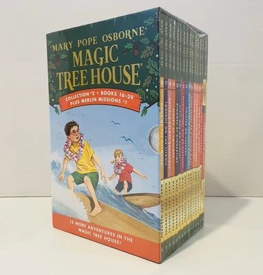 Magic Tree House Collection #2 Set  Books 16-29 Plus Merlin Mission #1 - Sealed - Image 1 of 4