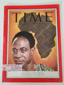 The NKRUMAH cover edition. Time, 9 February 1953. Period articles & ads. VINTAGE - Picture 1 of 24