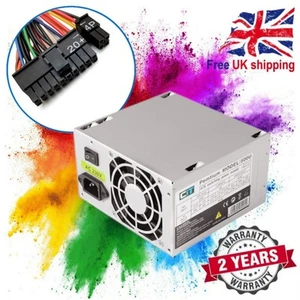 Standard 500W PSU Netzteil. 230V Eingang. 8cm Ventilator. CIT 500U - Bild 1 von 6