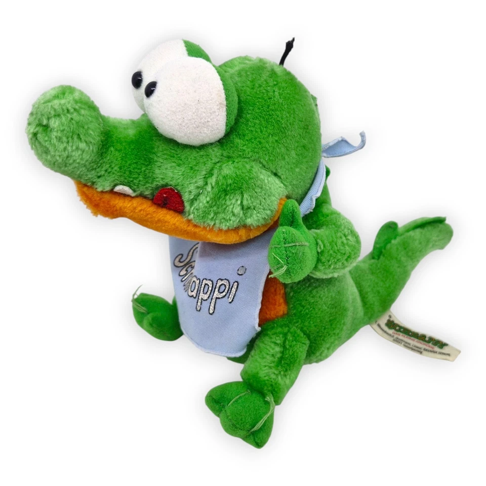 Schnappi Das Kleine Krokodil Plüschtier 16 cm Stofftier Kuscheltier Bespielt - Bild 1 von 4