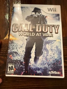 Call of Duty: World at War (Wii, 2008) Completo CIB Testato - Foto 1 di 4