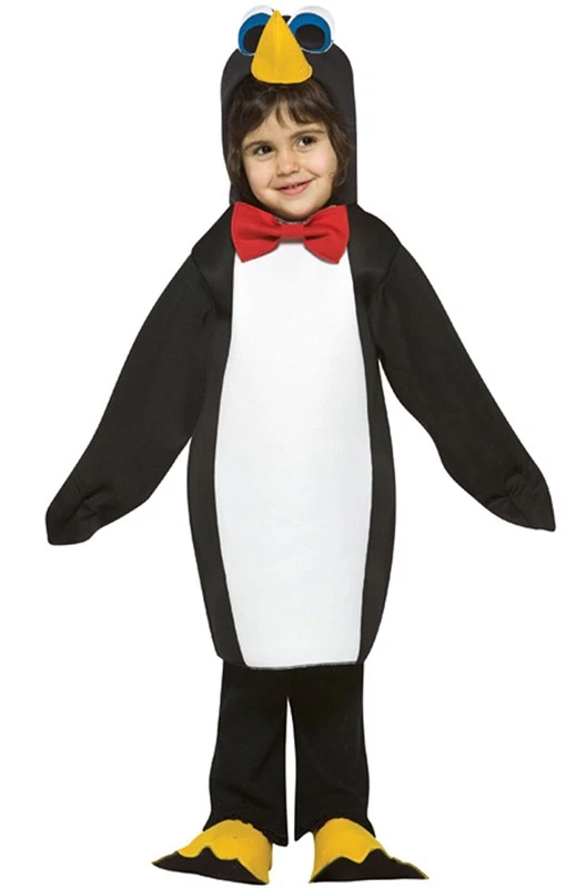 Disfraz de animal pingüino ligero para niño pequeño Foto 1 de 1