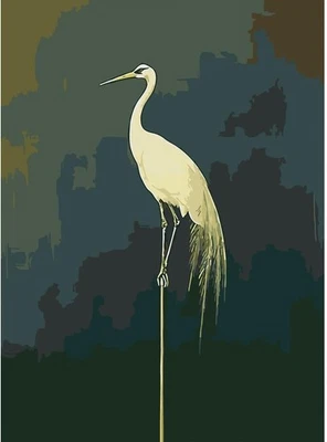 GEMFAMILY Paint by Numbers Kit for Adults Birds DIY Number Canvas Acrylic Art Decor NEW