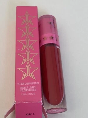 JEFFREE STAR ~ REDRUM~ VELOUR LIQUID LIP ~  0.19oz NEW IN BOX - Image 1 of 4