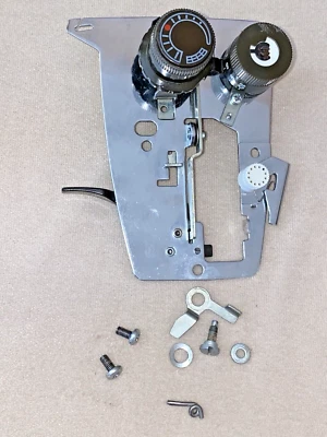 OEM Viking Husqvarna 6460 Tension Regulator, Pressure Dials & Bar Lifter - Image 1 of 4