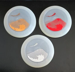 Set of 3 Milton Keynes Air Day/Kite day Festival Moonlighter Mini Frisbee Discs - Picture 1 of 6