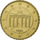 [#1250737] Federale Duitse Republiek, 10 Euro Cent, 2002, Stuttgart, Tin, UNC-, 