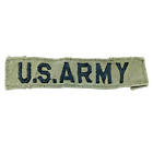 U.S. Army Vietnam War Theater Made OD Green Subdued Branch Tape - Lot 1