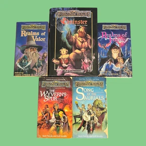 Forgotten Realms Paperback & Hardback 5 Book Mixed Lot Lowder, Greenwood, Novak - Picture 1 of 14