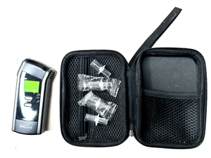 Alcoholímetro digital portátil de alcohol BACtrack S80 - pista BAC de respiración negra - Imagen 1 de 3