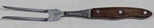 Interpur Tranchiergabel Edelstahl 12" lang Japan Servier Holzgriff schön! - Bild 1 von 8