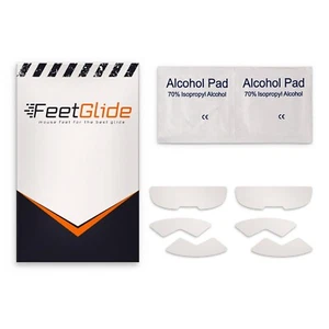 FeetGlide Patins pour Logitech G300 / 300S Remplacement Pieds de Souris PTFE - Photo 1/3