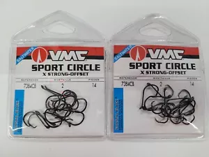 VMC SPORT CIRCLE HOOK X STRONG OFFSET 7384CB SIZE 2 - Picture 1 of 4