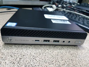 HP EliteDesk 800 G4 i5-8500T 8GB 256GB WIN 10 Pro - Bild 1 von 3