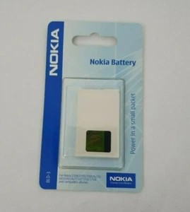BATTERIA NOKIA BLD-3 BATTERY AKKU ORIGINALE 7210 7250 3300 8910 8850 8210 6510 - Picture 1 of 1