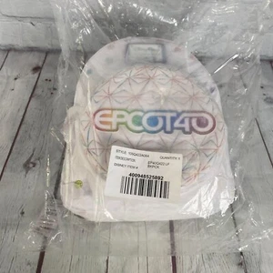 2022 Epcot 40th Anniversary Spaceship Earth Backpack Bag Loungefly - Picture 1 of 16