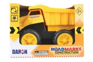 Daron Road Marks Construction Vehicle - Dump Truck 9" x 6", NEW and MINT! - Picture 1 of 2