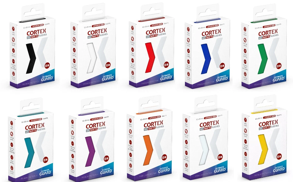 Ultimate Guard Cortex Sleeves Japanische Größe MATTE FARBEN YuGiOh Karten-Hüllen - Bild 1 von 1