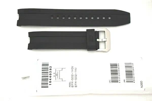 CORREA RELOJ CASIO ORIGINAL 10440282 CORREA RESINA NEGRA EFM502 - Imagen 1 de 4