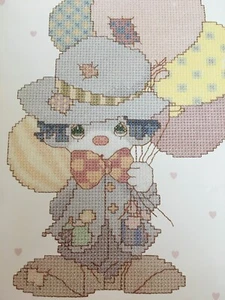 Gloria and Pat Cross Stitch Patterns Precious Moments Book of Clowns Religious - Picture 1 of 14