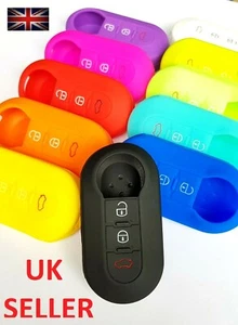 Remote Key Cover For FIAT 500 PANDA PUNTO BRAVO STILO LANCIA Case Fob 1 - Picture 1 of 36