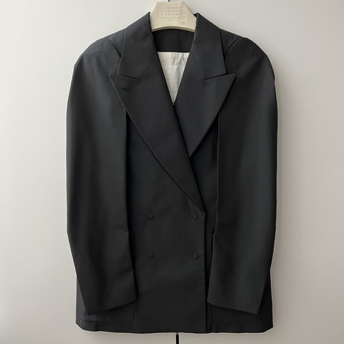 MAISON MARGIELA Blazer H&M X Maison Martin Margiela nero doppio petto taglia 34 US 4