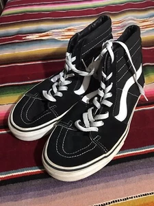 Van's Skateboard Fixed Gear Black High tops Mens Size 12 - Picture 1 of 6