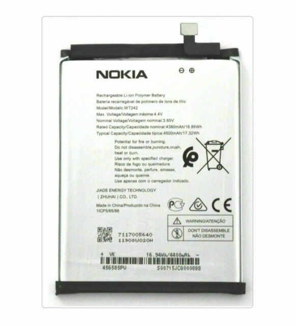 Genuine Nokia 1.4 Battery V730 (TA-1322;TA-1323;TA-1329) 3900 mAh,  P104BMA006000