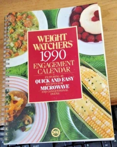 Weight Watchers 1990 Engagement Calendar - Trade Paperback - Good, Unused BAS - Foto 1 di 1