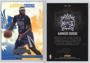 2013-14 Panini Crusade Crusade Blue DeMarcus Cousins #178