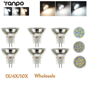 Mr11 Led Spot Light Bulb 2W 3W 4W Dc 12V Neutral White Lamp Smd2835 Gu4 Not - Picture 1 of 19
