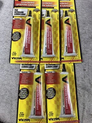 Lote de 5 Tubos Lubricante Grafito en Polvo Tubo 6.5g 00277-8 Victor (4517) Foto 1 de 4