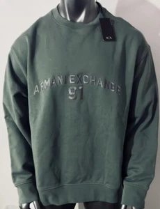 JERSEY CON LOGOTIPO COSIDO Armani Exchange AX para hombre - Imagen 1 de 5