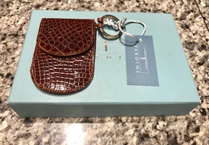 TARDINI Brown Alligator Key Chain - Picture 1 of 4