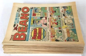 The BEANO UK Vintage Comic Book Magazines lot of 39 issues (1987) - Picture 1 of 8