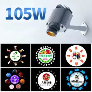105W Dynamic & Static Logo Projector Custom Advertising Light for Shopfront, Bar - Picture 1 of 11