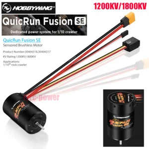 HobbyWing QuicRun Fusion SE 1200KV/1800KV Sensored Brushless Motor 40A for 1/10 - Picture 1 of 15