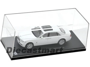  KYOSHO 05551 1:43 ROLLS ROYCE GHOST EXTENDED WHEEL BASE DIECAST WHITE - Picture 1 of 9