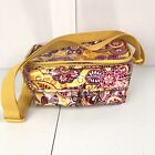 Vera Bradley “Stay Cooler” Insulated Yellow Lunch Bag / Tote / Box Flower Print