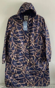 Joules Holkham Navy Blue Bridle W’proof Packable Raincoat UK16 BNWT Rrp £69.95 - Picture 1 of 13